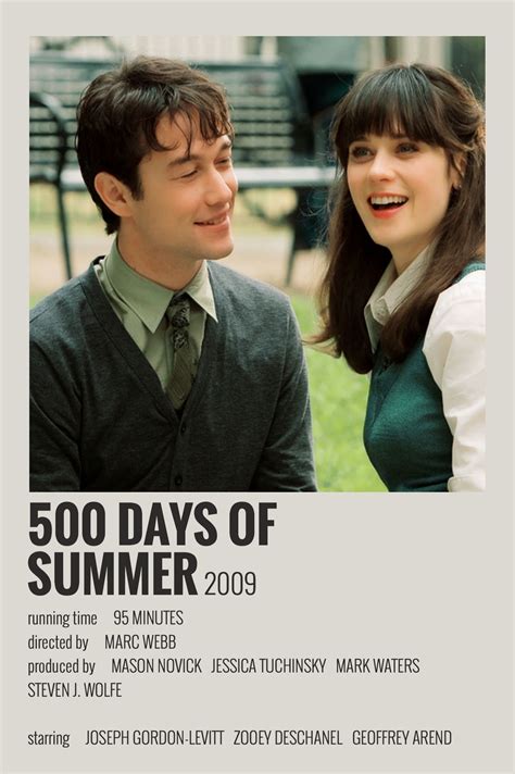 500 Days of Summer Movie Poster